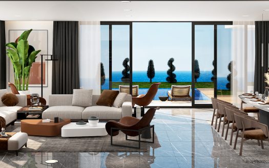 Girne Çatalköy Satılık 4+1 ve 5+1 Lüks Villalar