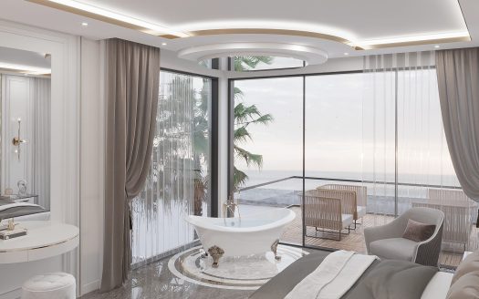 Girne Çatalköy Satılık 4+1 ve 5+1 Lüks Villalar