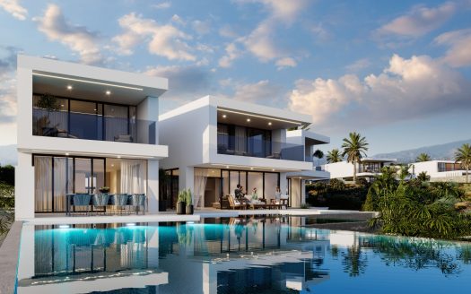 Girne Çatalköy Satılık 4+1 ve 5+1 Lüks Villalar