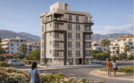 Gazimağusa Merkez Satılık 2+1 ve 3+1 Penthouse Daireler