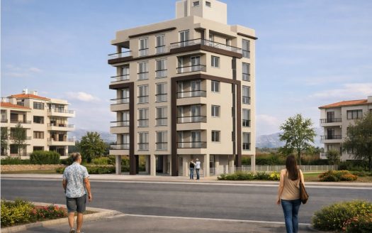 Gazimağusa Merkez Satılık 2+1 ve 3+1 Penthouse Daireler