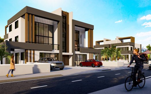 Gazimağusa Yeniboğaziçi Satılık 3+1 İkiz Villa ve 4+1 Villa
