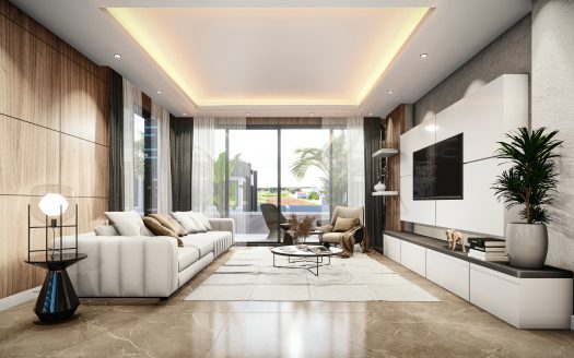 Gazimağusa Yeniboğaziçi Satılık 3+1 İkiz Villa ve 4+1 Villa
