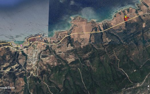 İskele Kaplıca Deniz Manzaralı Satılık Arazi